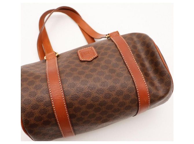 Céline Celine Macadam Monogram Boston Bag Braun Monogramm - Ansicht 6