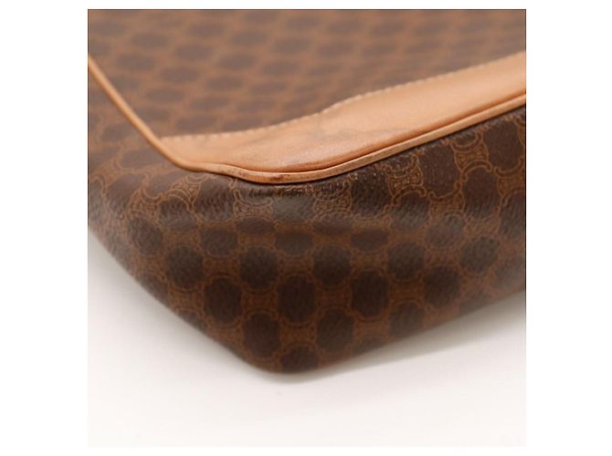 Céline Celine Macadam Monogram Schultertasche Braun - Ansicht 9