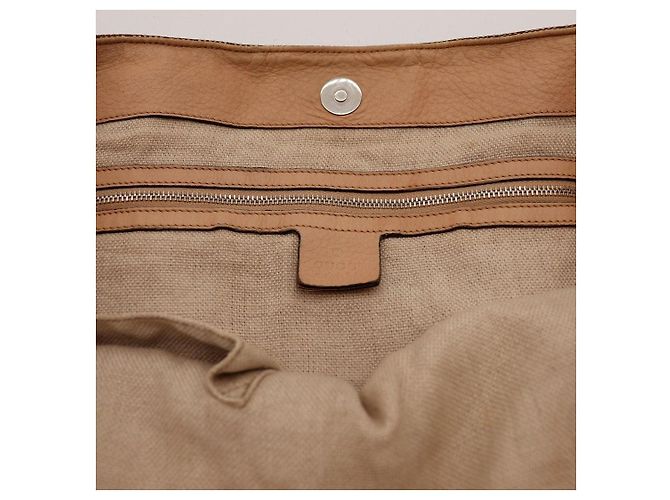 Gucci Borsa Tote in Tela Monogramma GG Marrone - vista 8