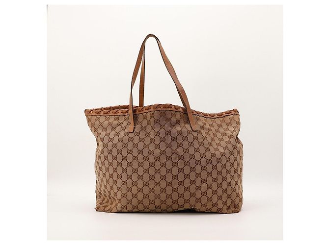 Gucci GG Monogramm Canvas Tote Bag mit Quasten - Ansicht 3