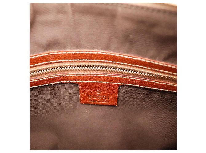 Borsa Gucci GG Supreme manico bambù Marrone Monogramma - vista 7