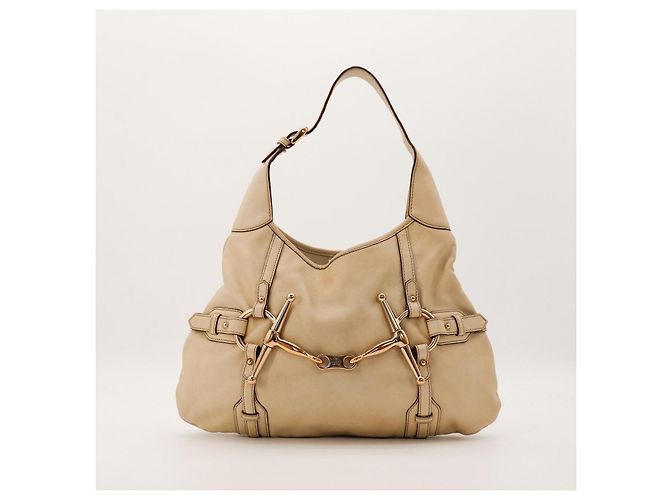 Gucci Borsa Hobo 95th Anniversary Beige - vista 3
