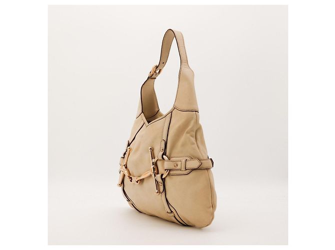 Gucci Borsa Hobo 95th Anniversary Beige - vista 4