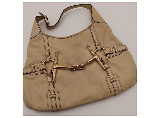 Gucci Borsa Hobo 95th Anniversary Beige - vista 6