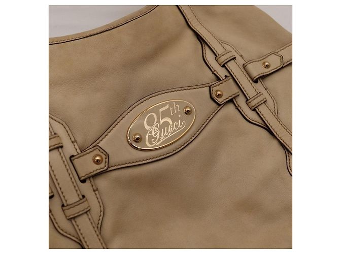 Gucci Borsa Hobo 95th Anniversary Beige - vista 9