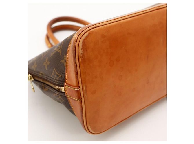 Louis Vuitton Borsa Alma PM Monogram Marrone Monogramma - vista 10