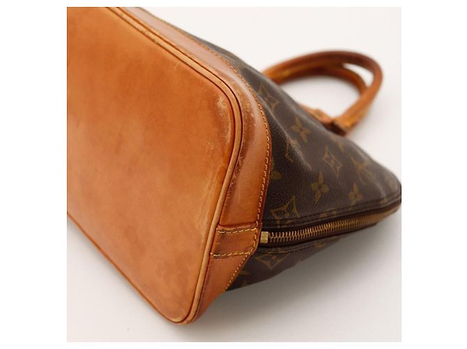 Louis Vuitton Borsa Alma PM Monogram Marrone Monogramma - vista 11