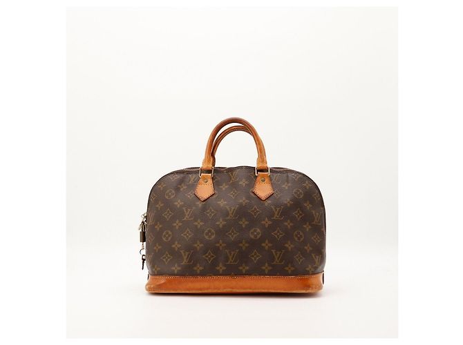 Louis Vuitton Borsa Alma PM Monogram Marrone Monogramma - vista 3