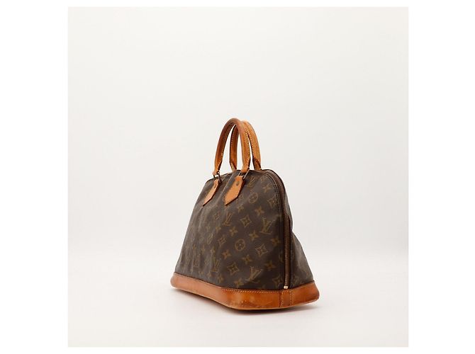 Louis Vuitton Borsa Alma PM Monogram Marrone Monogramma - vista 4