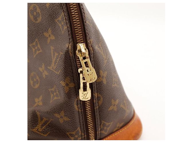 Louis Vuitton Borsa Alma PM Monogram Marrone Monogramma - vista 8