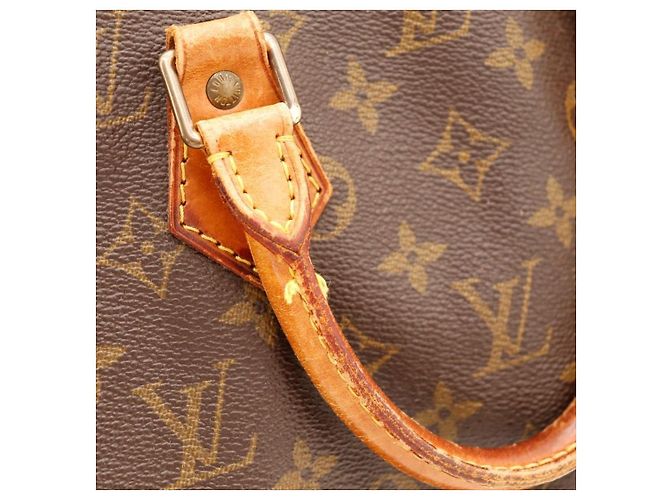 Louis Vuitton Borsa Alma PM Monogram Marrone Monogramma - vista 9