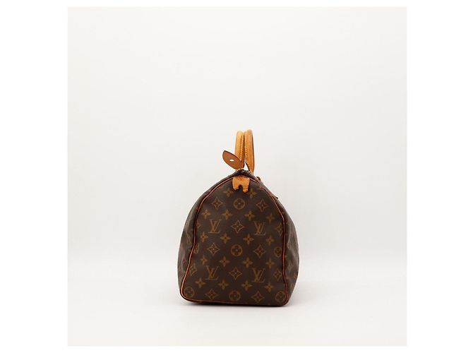 Louis Vuitton Speedy 30 Monogram Canvas Marrone Monogramma - vista 3