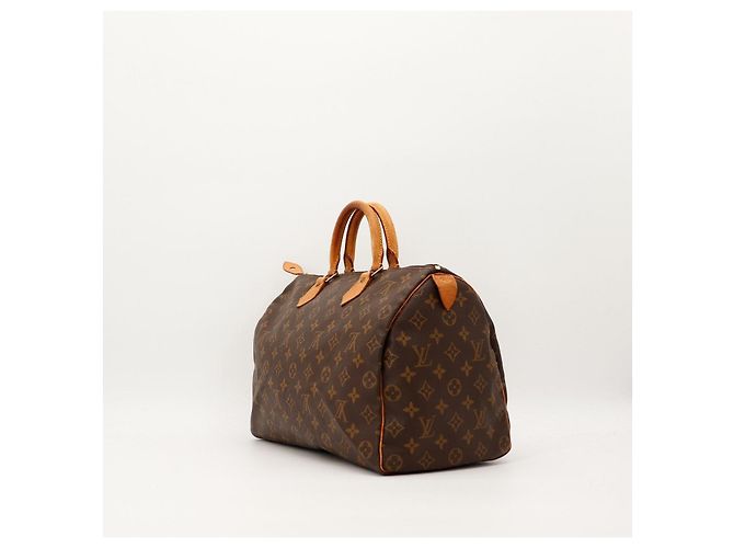 Louis Vuitton Speedy 30 Monogram Canvas Marrone Monogramma - vista 5
