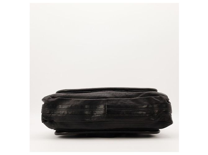 Chloé Paddington Borsa a Tracolla in Pelle Nera Nero - vista 5