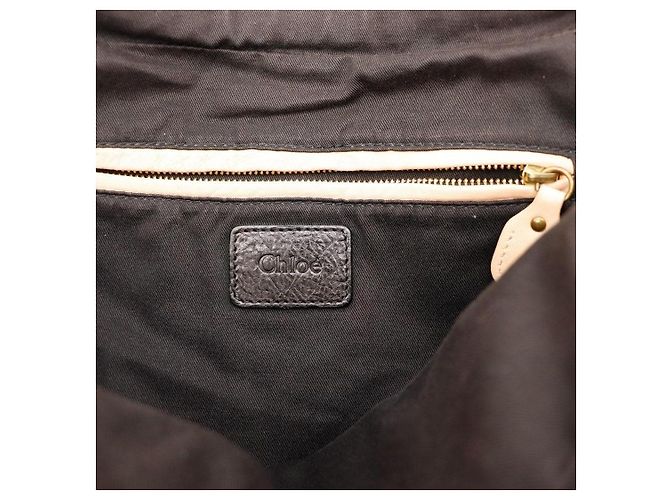 Chloé Paddington Borsa a Tracolla in Pelle Nera Nero - vista 7