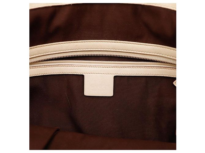 Gucci GG Monogram Canvas Tote Bag Braun Beige - Ansicht 8