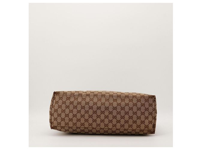 Gucci Borsa Tote in Tela Monogram GG Marrone Monogramma - vista 5