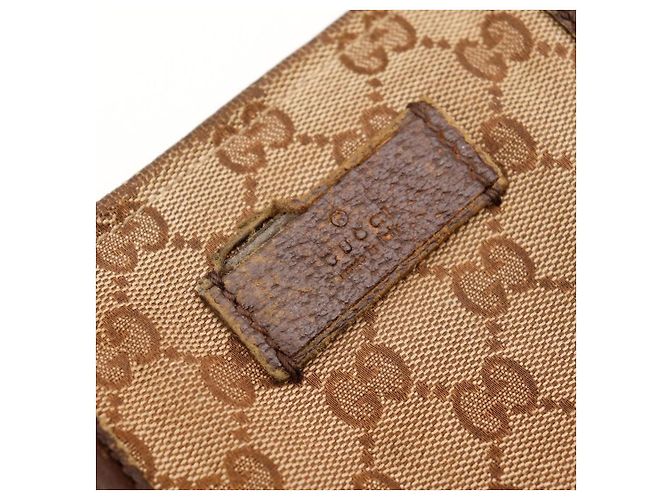 Gucci Borsa Tote in Tela Monogram GG Marrone Monogramma - vista 8