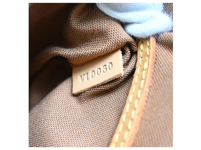 Borsa Louis Vuitton Alma Monogram Canvas PM Marrone - vista 5