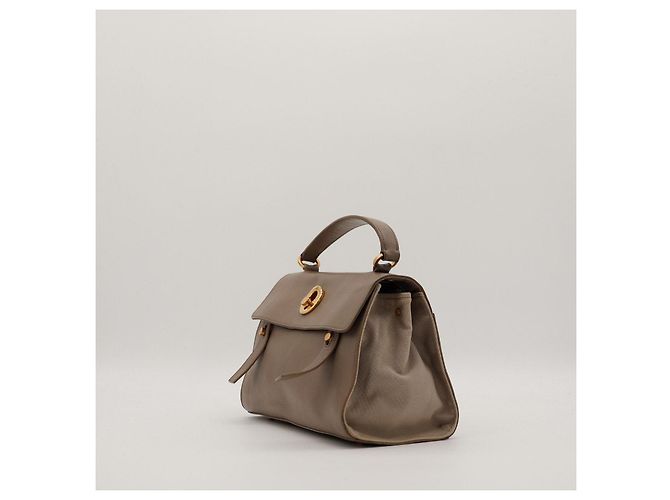 Saint Laurent Borsa a Mano Sac Muse Two Taupe - vista 2