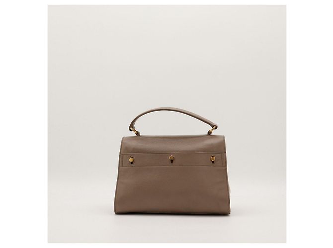Saint Laurent Borsa a Mano Sac Muse Two Taupe - vista 3