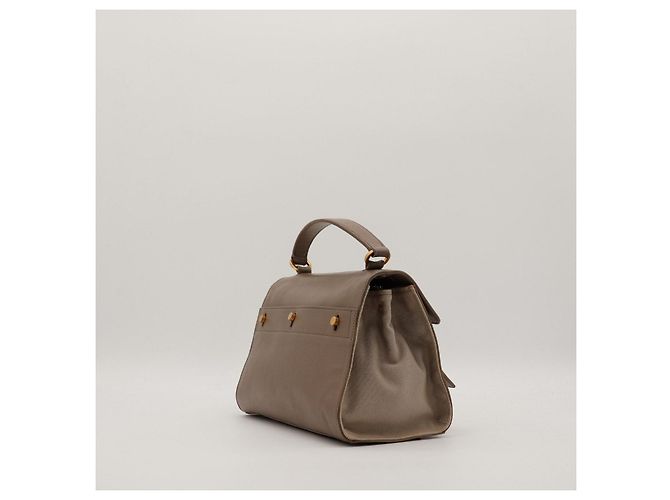 Saint Laurent Borsa a Mano Sac Muse Two Taupe - vista 4