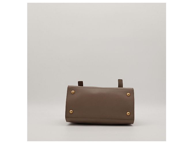Saint Laurent Borsa a Mano Sac Muse Two Taupe - vista 5