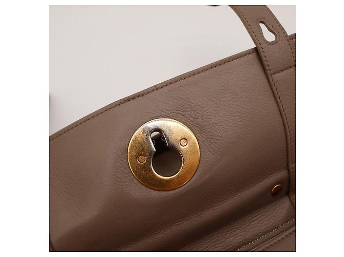 Saint Laurent Borsa a Mano Sac Muse Two Taupe - vista 7