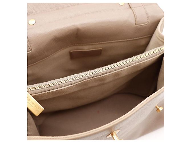 Saint Laurent Borsa a Mano Sac Muse Two Taupe - vista 8