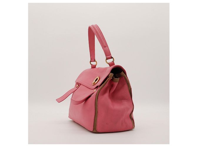 Yves Saint Laurent Borsa a mano Muse Two Rosa - vista 2