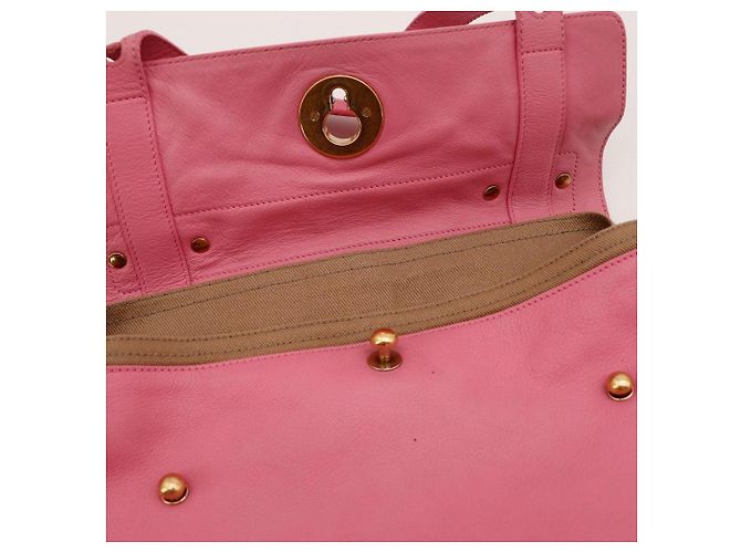 Yves Saint Laurent Borsa a mano Muse Two Rosa - vista 6