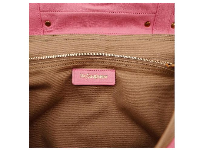 Yves Saint Laurent Borsa a mano Muse Two Rosa - vista 7