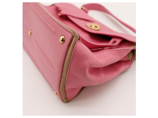 Yves Saint Laurent Borsa a mano Muse Two Rosa - vista 9