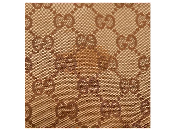 Gucci Borsa Hobo in Tela Monogram con Borchie Marrone Monogramma - vista 12