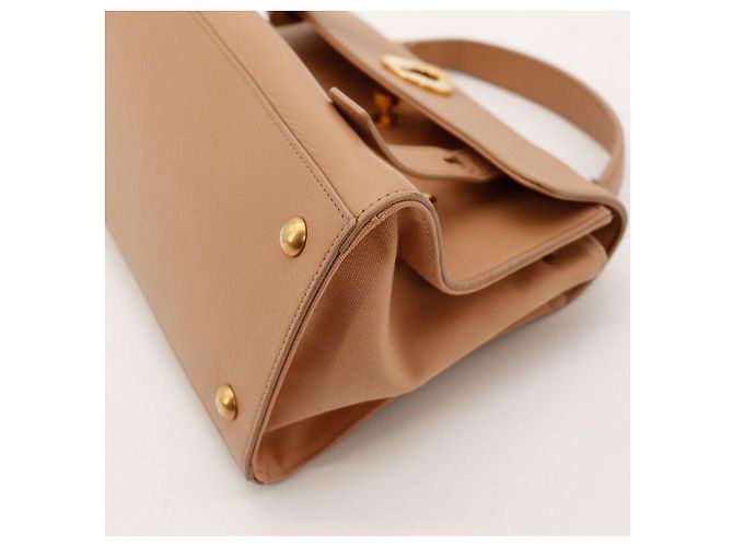Saint Laurent Sac De Jour Nano Marrone - vista 10