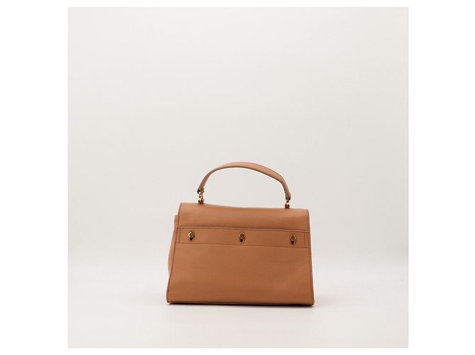 Saint Laurent Sac De Jour Nano Marrone - vista 3