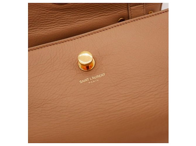 Saint Laurent Sac De Jour Nano Marrone - vista 6