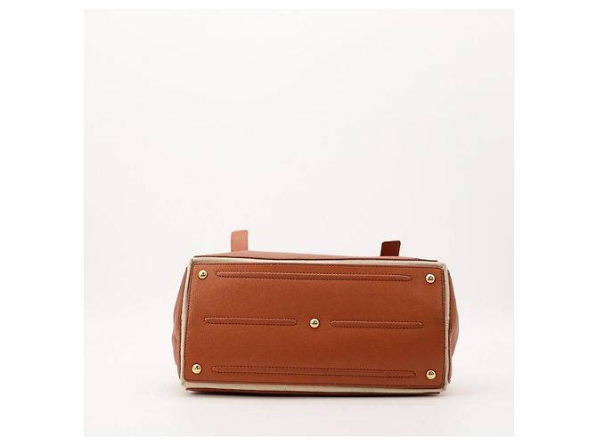 Yves Saint Laurent Borsa a mano Muse Two Marrone - vista 5