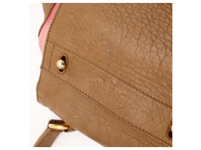 Yves Saint Laurent Borsa a mano Muse Two Marrone Rosa - vista 12