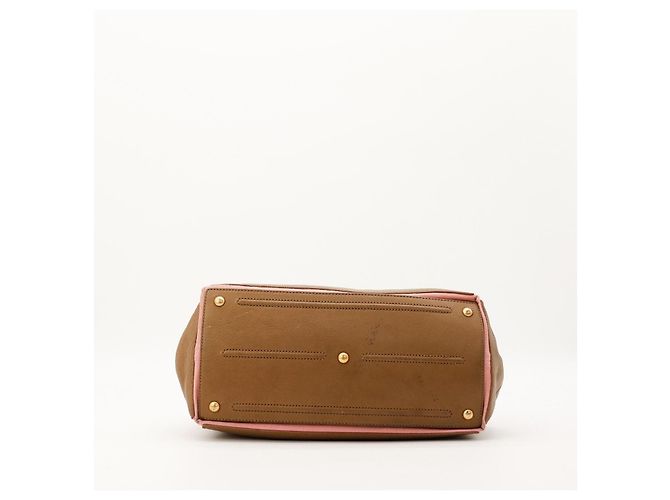 Yves Saint Laurent Borsa a mano Muse Two Marrone Rosa - vista 5