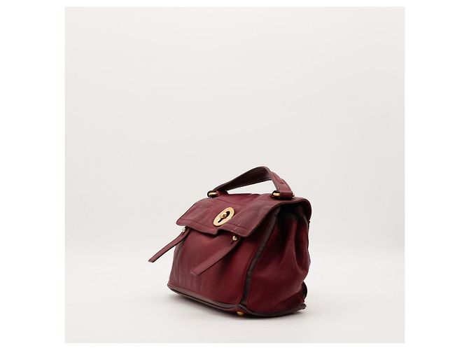 Yves Saint Laurent Borsa a mano Muse Two Bordò - vista 2