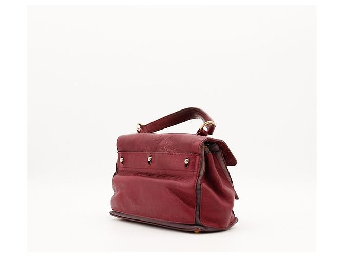 Yves Saint Laurent Borsa a mano Muse Two Bordò - vista 4
