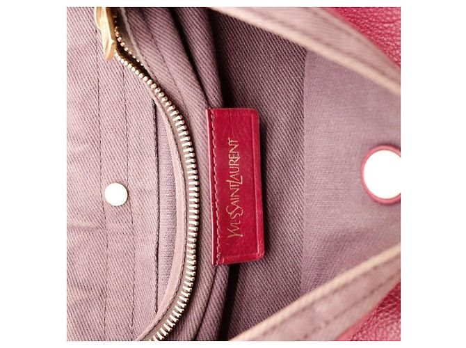 Yves Saint Laurent Borsa a mano Muse Two Bordò - vista 7