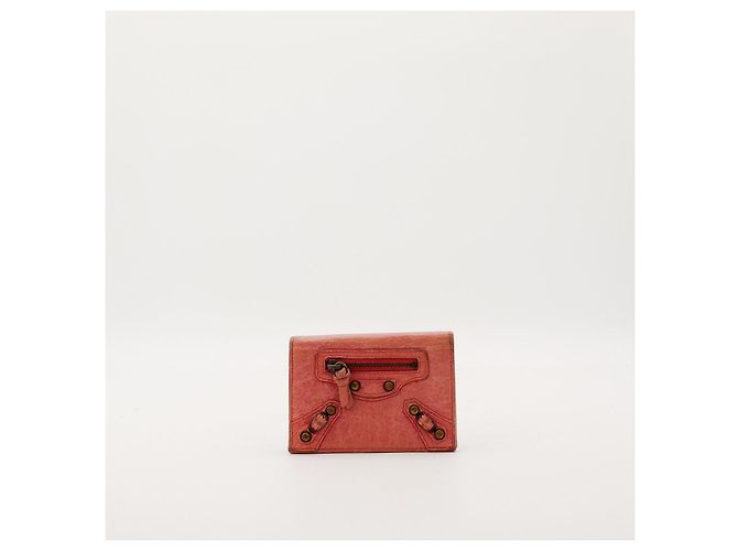 Balenciaga Ledergeldbörse Rosa Pink - Ansicht 2