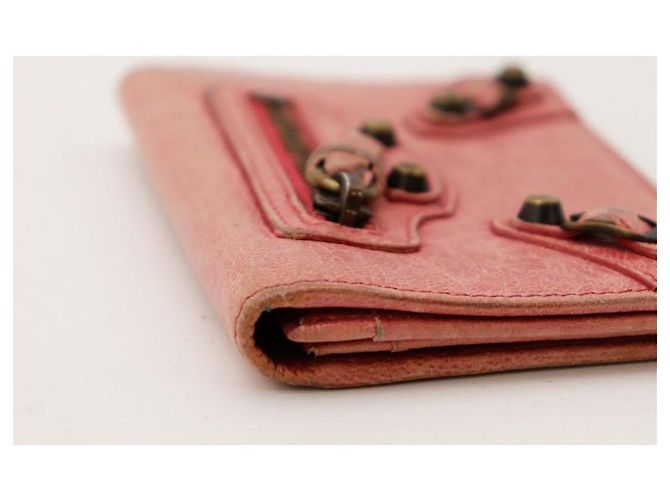 Balenciaga Ledergeldbörse Rosa Pink - Ansicht 9