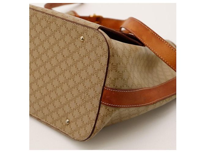 Céline Celine Macadam Beuteltasche Braun Beige - Ansicht 11