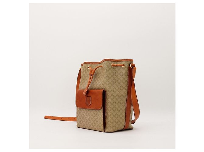 Céline Celine Macadam Beuteltasche Braun Beige - Ansicht 2