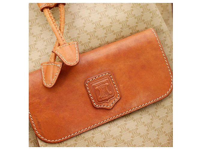 Céline Celine Macadam Beuteltasche Braun Beige - Ansicht 7