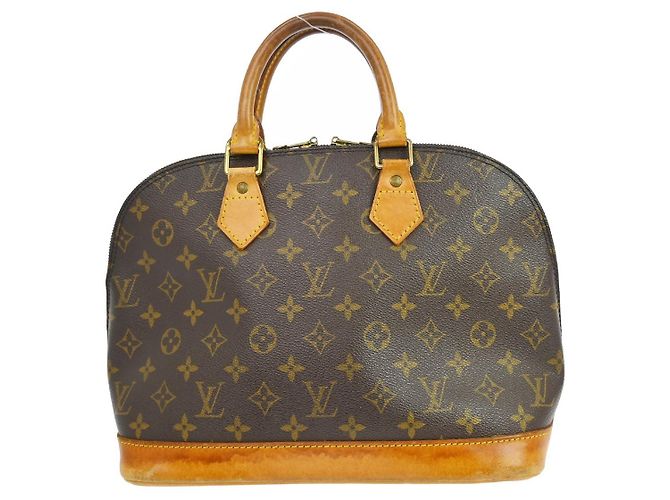 Louis Vuitton Alma Monogram Canvas PM Marrone - vista 2