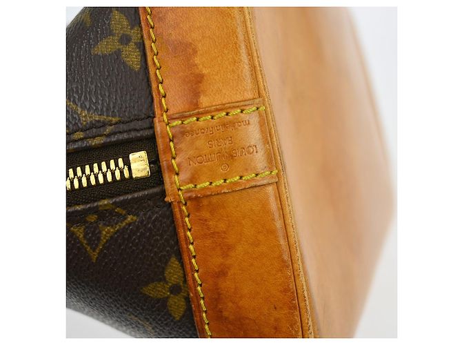 Louis Vuitton Alma Monogram Canvas PM Marrone - vista 5